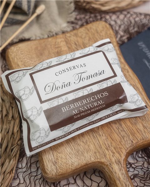 Berberechos au naturel 35/45 pièces 63g-trasera