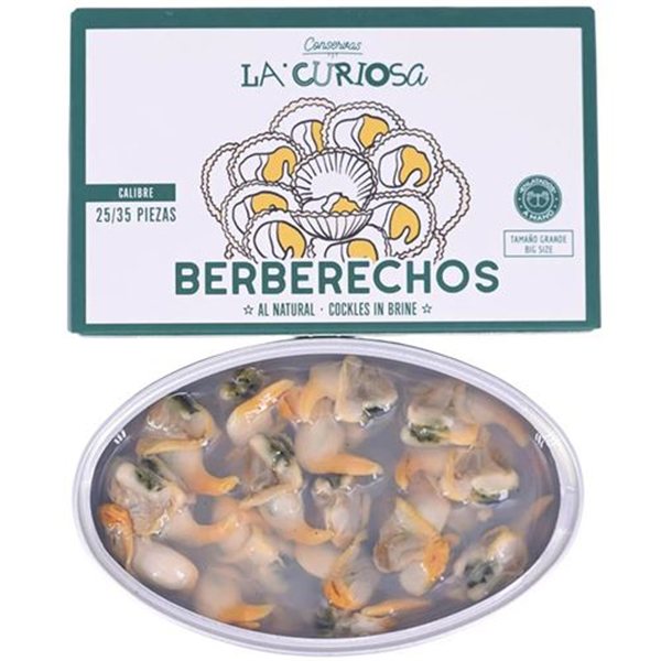 Clams naturels 40-50 pièces, La Curiosa-lateral