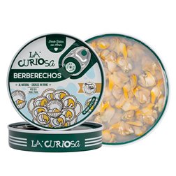 Berberechos gallegos al natural 40/50 piezas
