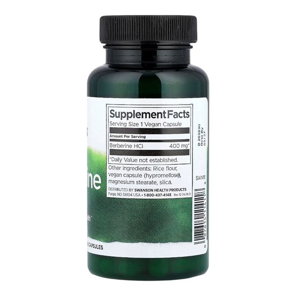 Berberine 400 Mg 60 Caps-detalle