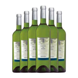 Berdié Castell de Biart Empordà 75 cl Vino Blanco (Caja de 6 unidades)