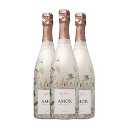 Berdié Jovani Amor Brut Cava Reserva 75 cl Espumoso Rosado (Caja de 3 unidades)