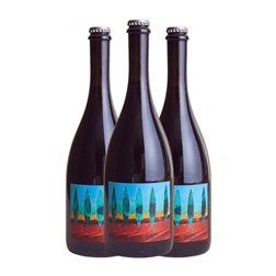 Bergianti No Autoclave Lambrusco di Sorbara 75 cl Espumoso Tinto (Caja de 3 unidades)