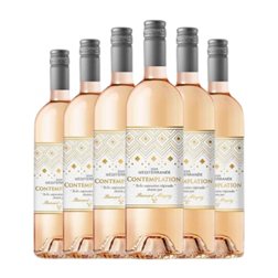 Bernard Magrez Contemplation Méditerranée Rosé — Rosado 75 cl Vino Rosado (Caja de 6 unidades)