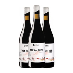Bernaví Tres de Tres Garnacha Terra Alta 75 cl Vino Tinto (Caja de 3 unidades)