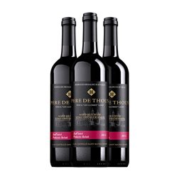 Besalduch Valls Bellmunt Pere de Thous Cabernet Sauvignon Seco Vin de la Terra de Castelló Crianza 75 cl Vegano Vino Tinto (Caja de 3 unidades)