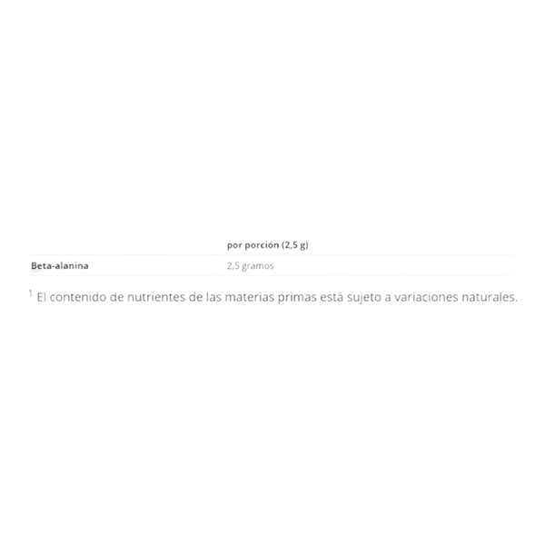 Beta-Alanine Powder 500 Gr-detalle