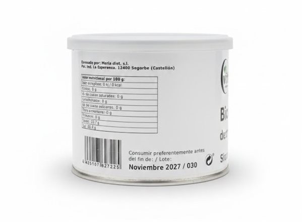 BICARBONATE DE SOUDE SANS ALUMINIUM POT 375 gr-trasera