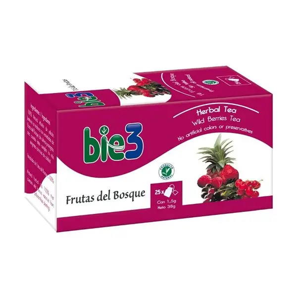 BIE3 FRUITS DES BOIS 25 FILTRES