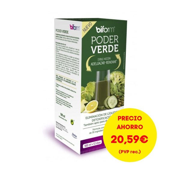 Biform Pouvoir Vert (prix spécial P.V.P.: 21.90) 500ml Dietisa-detalle