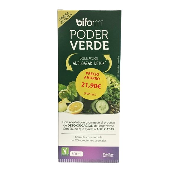 Biform Green Power (special price P.V.P.: 21.90) 500ml Dietisa-izquierda