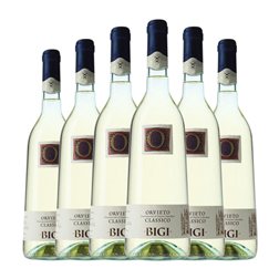 Bigi Orvieto Classico — Clásico 75 cl Vino Blanco (Caja de 6 unidades)