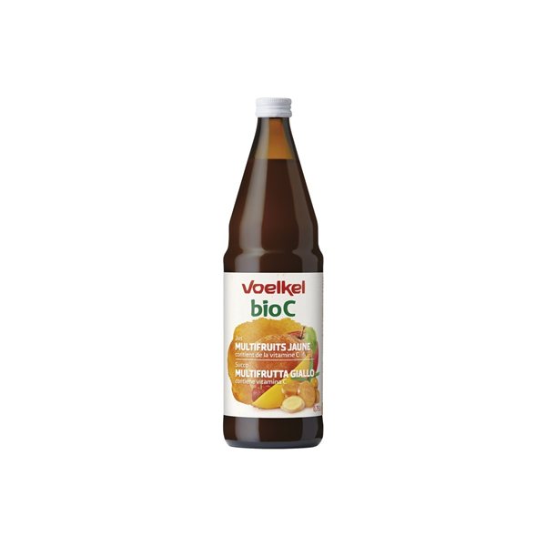 BioC Zumo multifruta naranja con vitamina C Bio 750ml Voelkel-detalle
