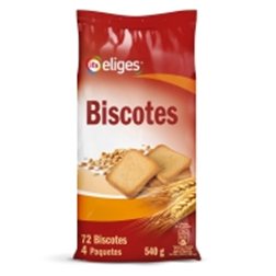 Biscotes Tradicionales IFA Eliges 72 u 540 g