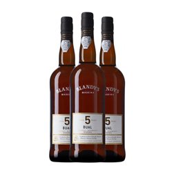Blandy's Madeira Boal Madeira 5 Años 75 cl Vino Blanco (Caja de 3 unidades)