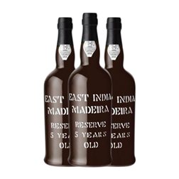 Blandy's Madeira East India Porto 5 Años 75 cl Vino Generoso Fortificado (Caja de 3 unidades)