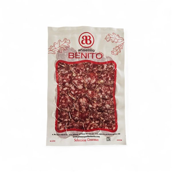 Blister de saucisson ibérique aux glands-detalle