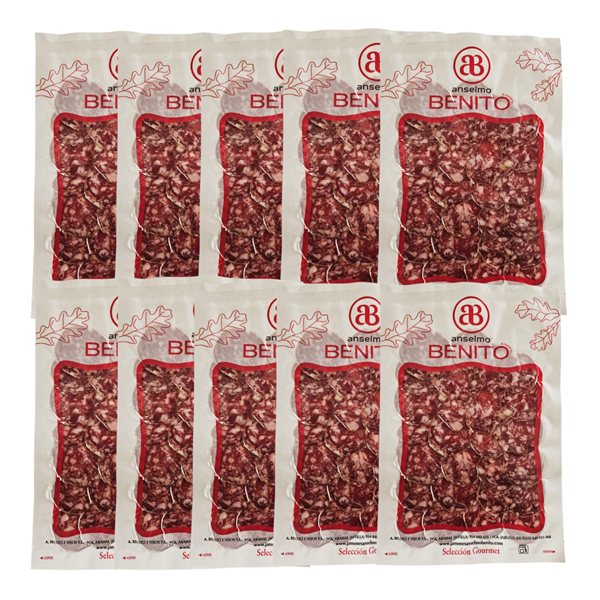 Blister de saucisson ibérique aux glands