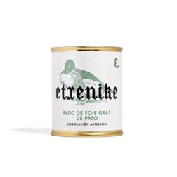 Bloc de Foie gras de Pato 130g Etxenike