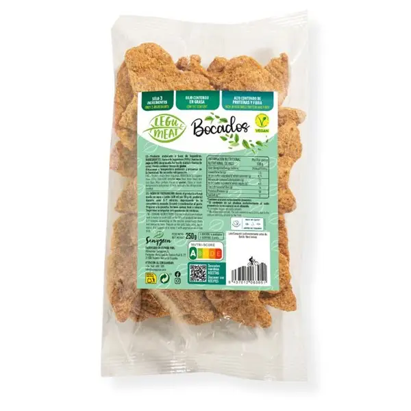 BOCADOS SOJA LEGUMBRES 250 gr
