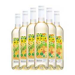 Bodega de Moya Mola 75 cl Vino Blanco (Caja de 6 unidades)