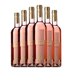 Bodega de Moya Tibó Utiel-Requena 75 cl Vino Rosado (Caja de 6 unidades)