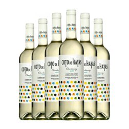 Bodegas Aragonesas Coto de Hayas Chardonnay Campo de Borja 75 cl Vino Blanco (Caja de 6 unidades)