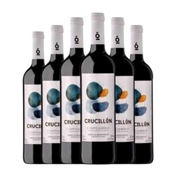Bodegas Aragonesas Crucillón Campo de Borja 75 cl Vino Tinto (Caja de 6 unidades)