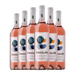 Bodegas Aragonesas Crucillón Garnacha Campo de Borja 75 cl Vino Rosado (Caja de 6 unidades)