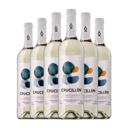 Bodegas Aragonesas Crucillón Viura Campo de Borja 75 cl Vino Blanco (Caja de 6 unidades)