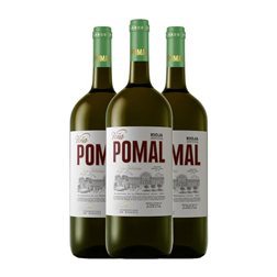 Bodegas Bilbaínas Viña Pomal Rioja Botella Magnum 1,5 L Vino Blanco (Caja de 3 unidades)