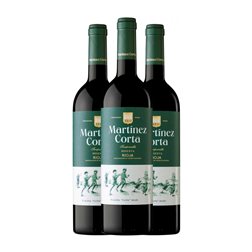 Bodegas Martínez Corta Tempranillo Rioja Reserva 75 cl Vino Tinto (Caja de 3 unidades)