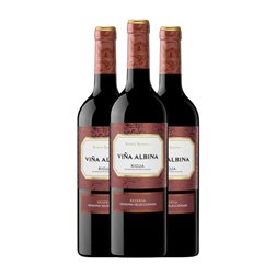 Bodegas Riojanas Viña Albina Rioja Selección Reserva 75 cl Vino Tinto (Caja de 3 unidades)