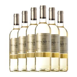 Bodegas Riojanas Viña Albina Semiseco Rioja 75 cl Vino Blanco (Caja de 6 unidades)