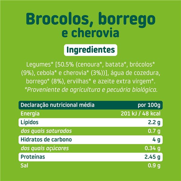 Bocal de brocoli, agneau et céleri-rave-izquierda