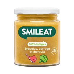 Bocal de brocoli, agneau et céleri-rave