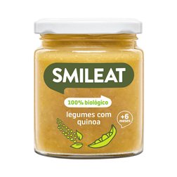 Boião de legumes com quinoa
