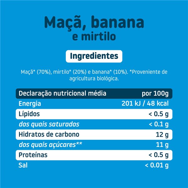 Jar of apple, banana and blueberry-izquierda