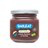 Jar of apple, banana and blueberry
