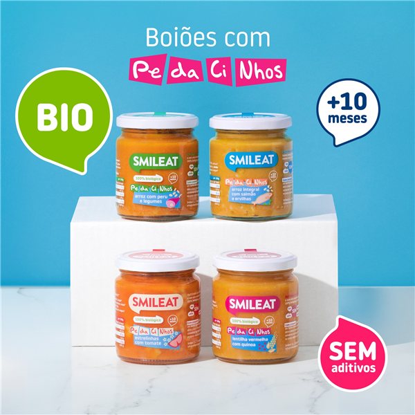 Boiões de PE-DA-CI-NHOS estrelinhas com tomate-lateral