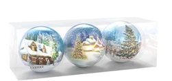 Christmas ornaments with praline