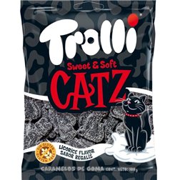 Tüte 100g x 12 Einheiten Catz (Katzen Lakritz)