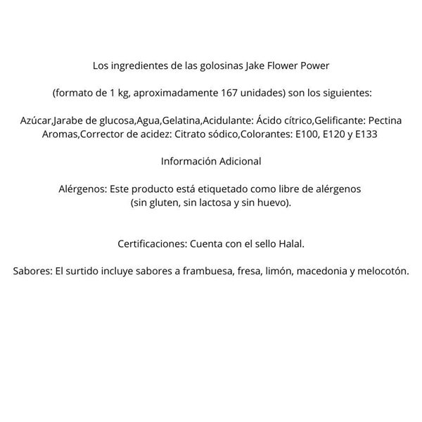 1kg bag of Flower Power 167 Units.-lateral