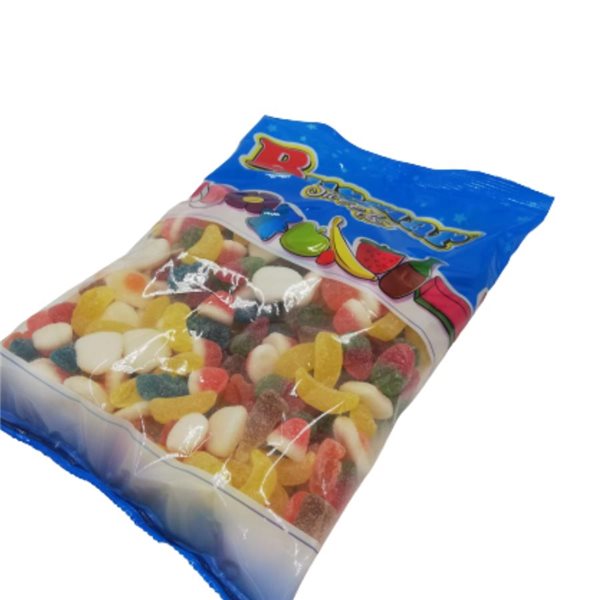 1kg Bag Mini Gummy Mix Pica Burmar-lateral