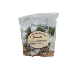 Sachet de 100 Grammes de Bonbons au Miel de Romarin sans Sucre.