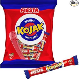 Sac Kojak Cerise 50 Unités Barre Masticable