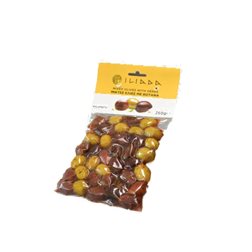 Gemischter Olivenbeutel mit Kräutern 250 g Iliada