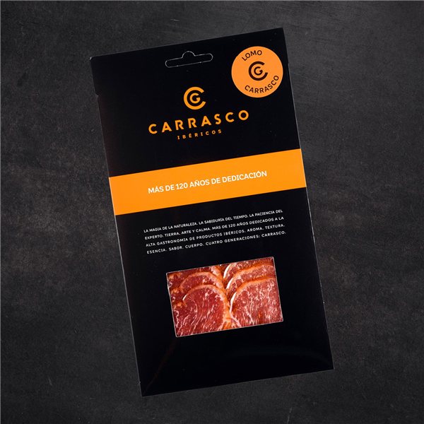 Bolsa Surtido de ibéricos: Paleta, Jamón, Chorizo y Salchichón de Bellota Ibérico-trasera