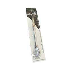 Edelstahlstrohhalm 19cm Bagual