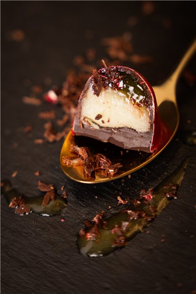 12-carat chocolates, Gourmet, Gold La Senda-lateral